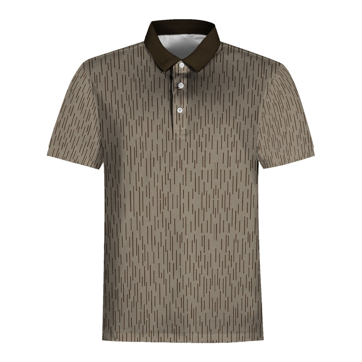 CustomsPig East German Strichtarn Rain CAMO Polo Shirt