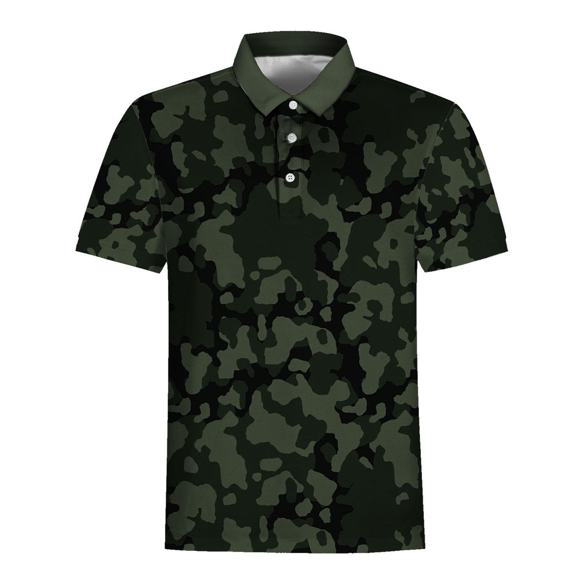 CustomsPig Flecktarn Darkgreen Polo Shirt