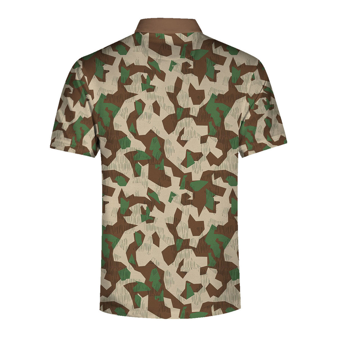 CustomsPig Splittertarnmuster Buntfarbenmuster Germany Wehrmacht Colour Patterns Polo Shirt