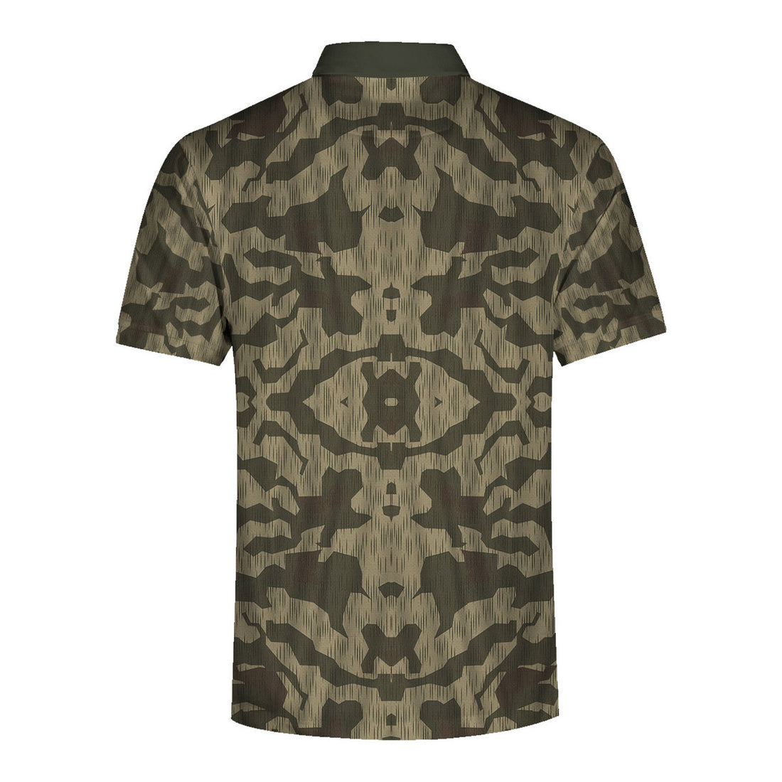 CustomsPig Splinter B Luftwaffen-Splittertarnmuster German Worldwar II Camouglage Patterns Polo Shirt