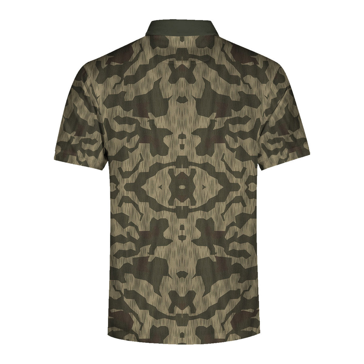 CustomsPig Splinter B Luftwaffen-Splittertarnmuster German Worldwar II Camouglage Patterns Polo Shirt