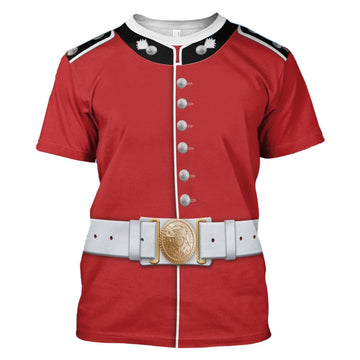 The Queen Guards Uniform United Kingdom T-Shirt