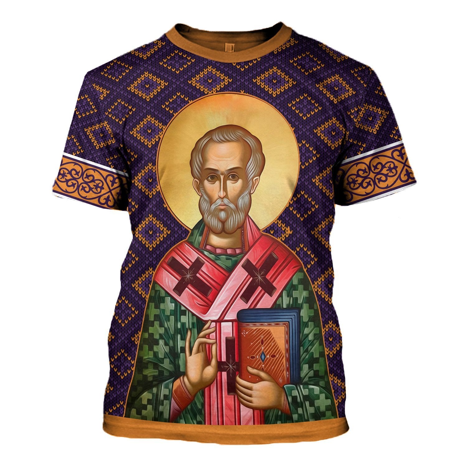 Customspig Unisex T-shirt St. Nicholas 3D Apparel