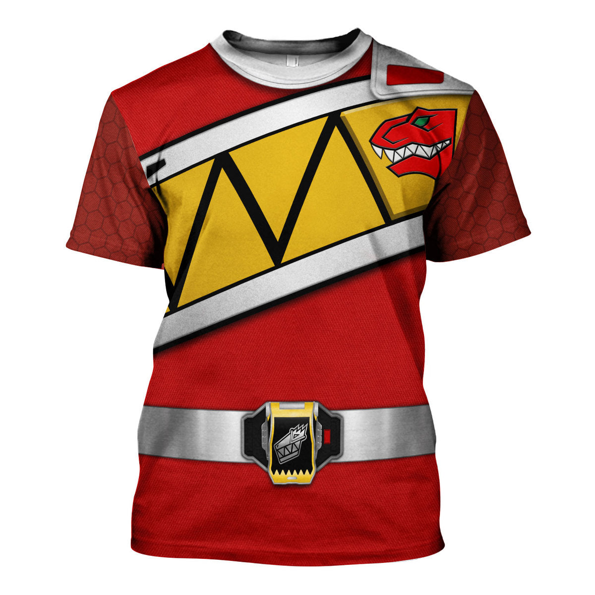 Red Ranger of the Dino Charge Rangers Cosplay Tracksuit
