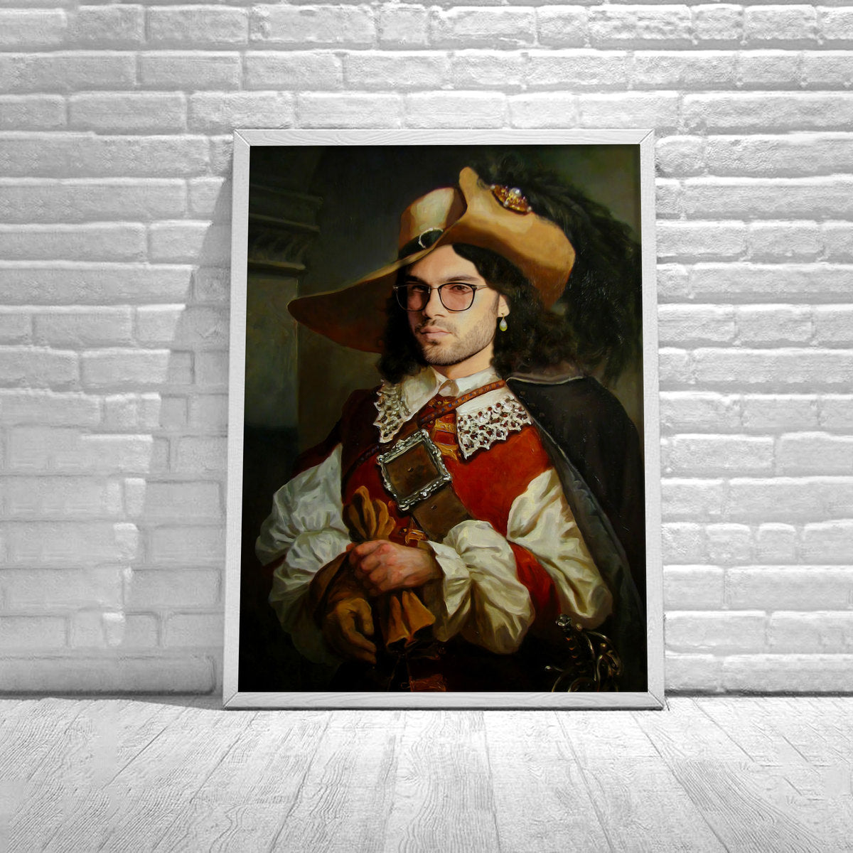 Personalized Canvas Musketeer
