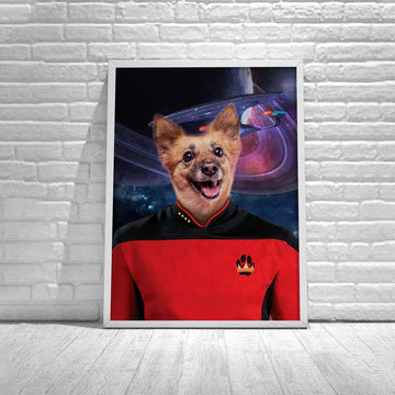 Customized Pet Poster - Captain Star Treck