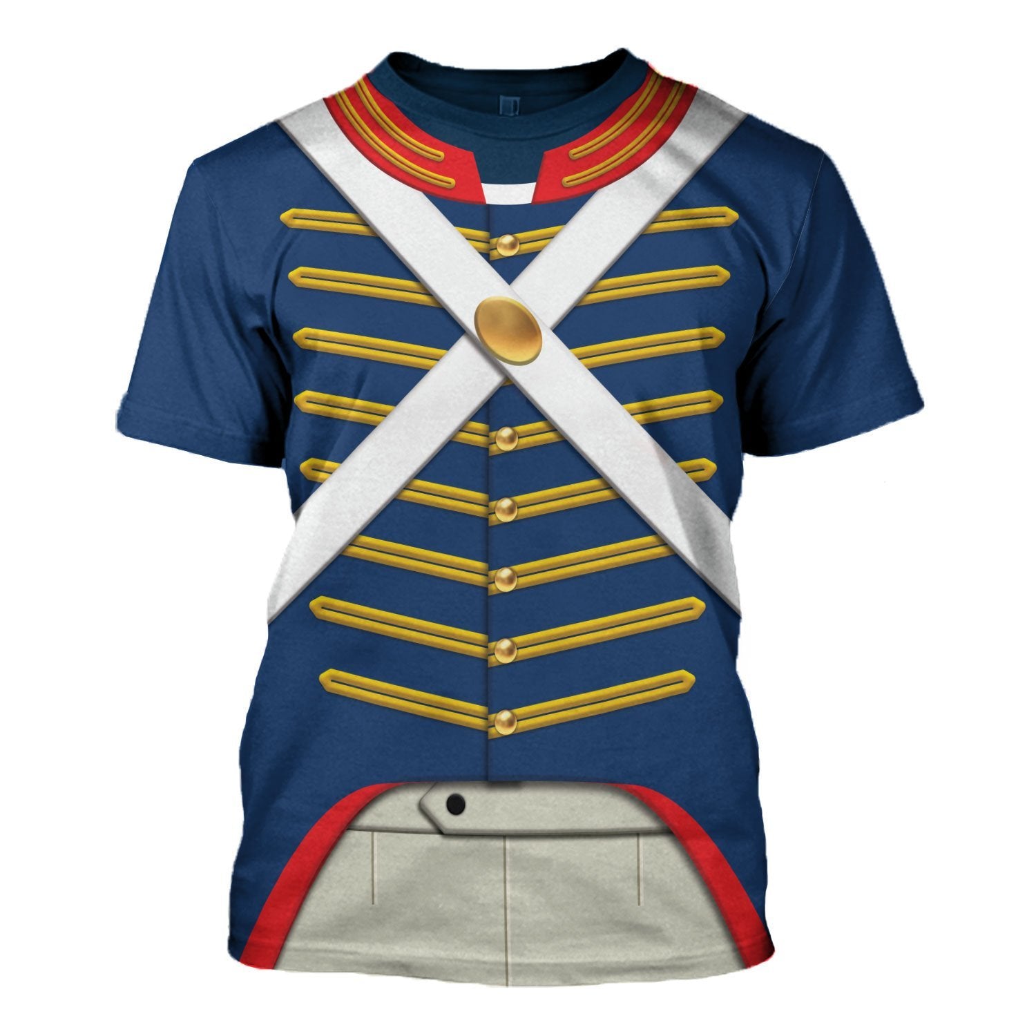 Us Marine Uniform 1810-1815 T-Shirt / S Vn265