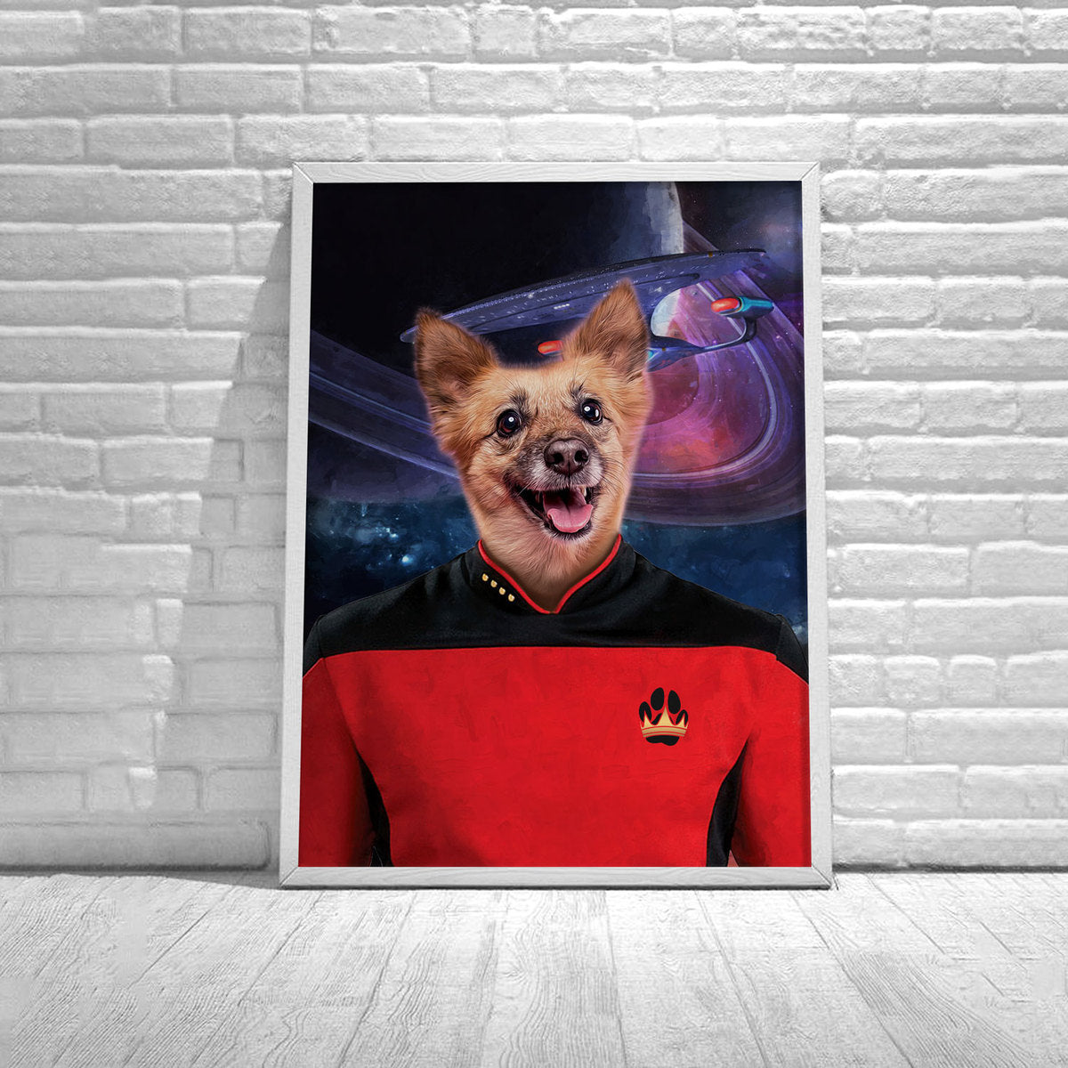 Customized Pet Poster - Captain Star Treck