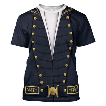 Uniform of the US Navy 1830-1841 T-Shirt
