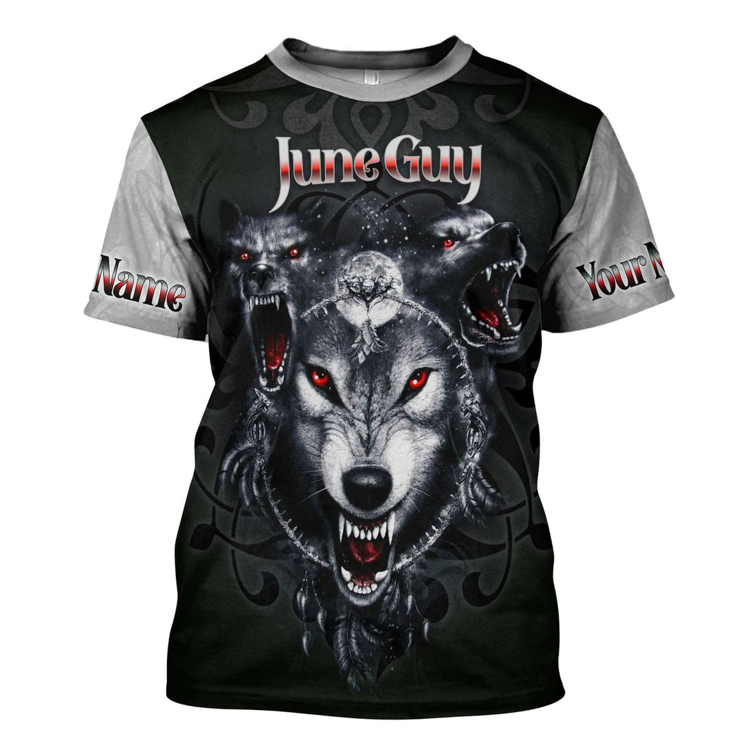 CustomsPig Personalized T-Shirt June Guy All Over Printed