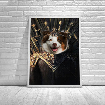 Personalised Pet Poster - Game Of Paws
