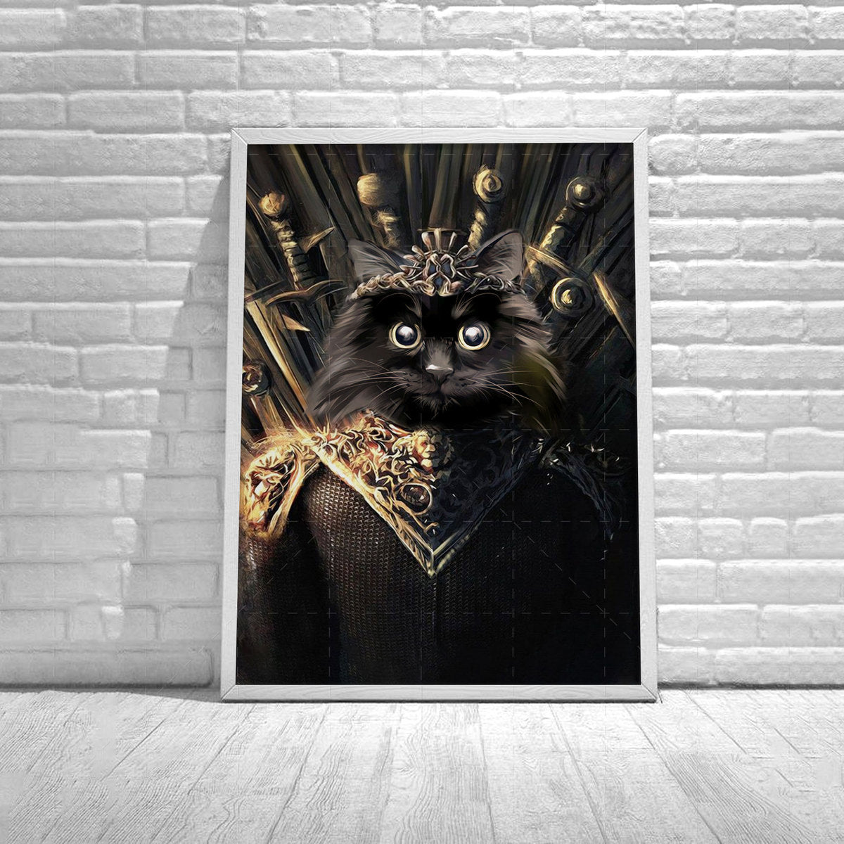 Customized Pet Poster -  Game Of Paws