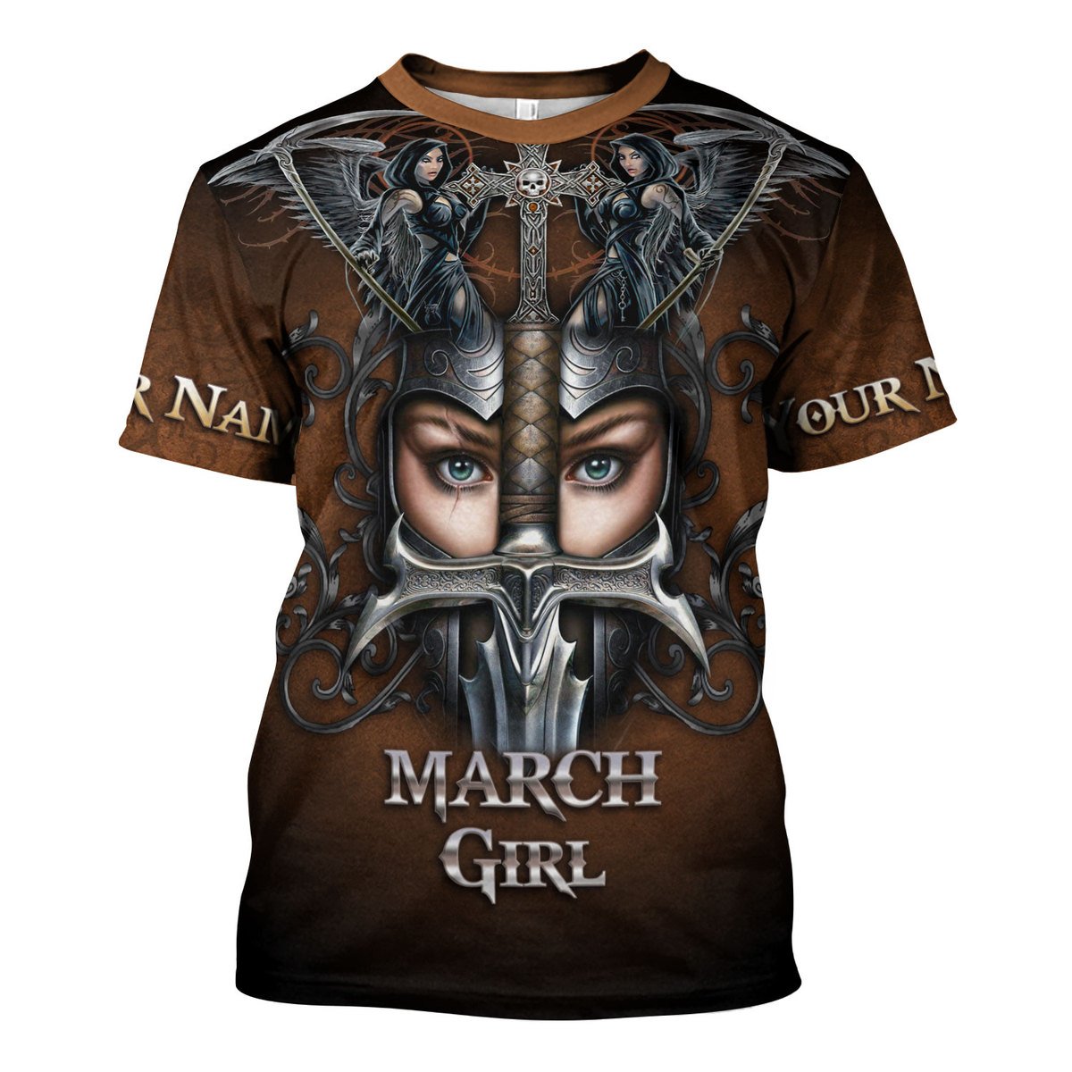 Personalized Tracksuit March Girl All Over Printed