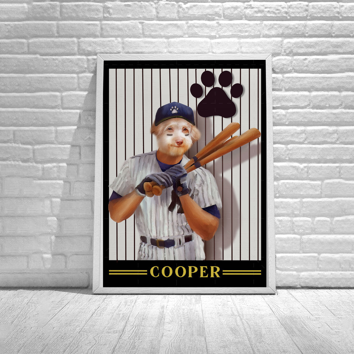 Personalised Pet Poster - Roger Clemens