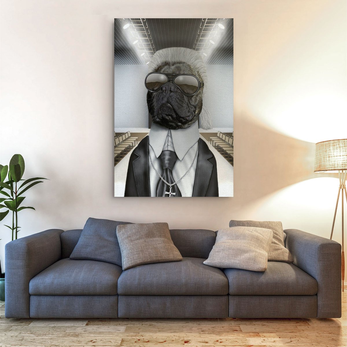 Customized Pet Canvas - King of Fashion
