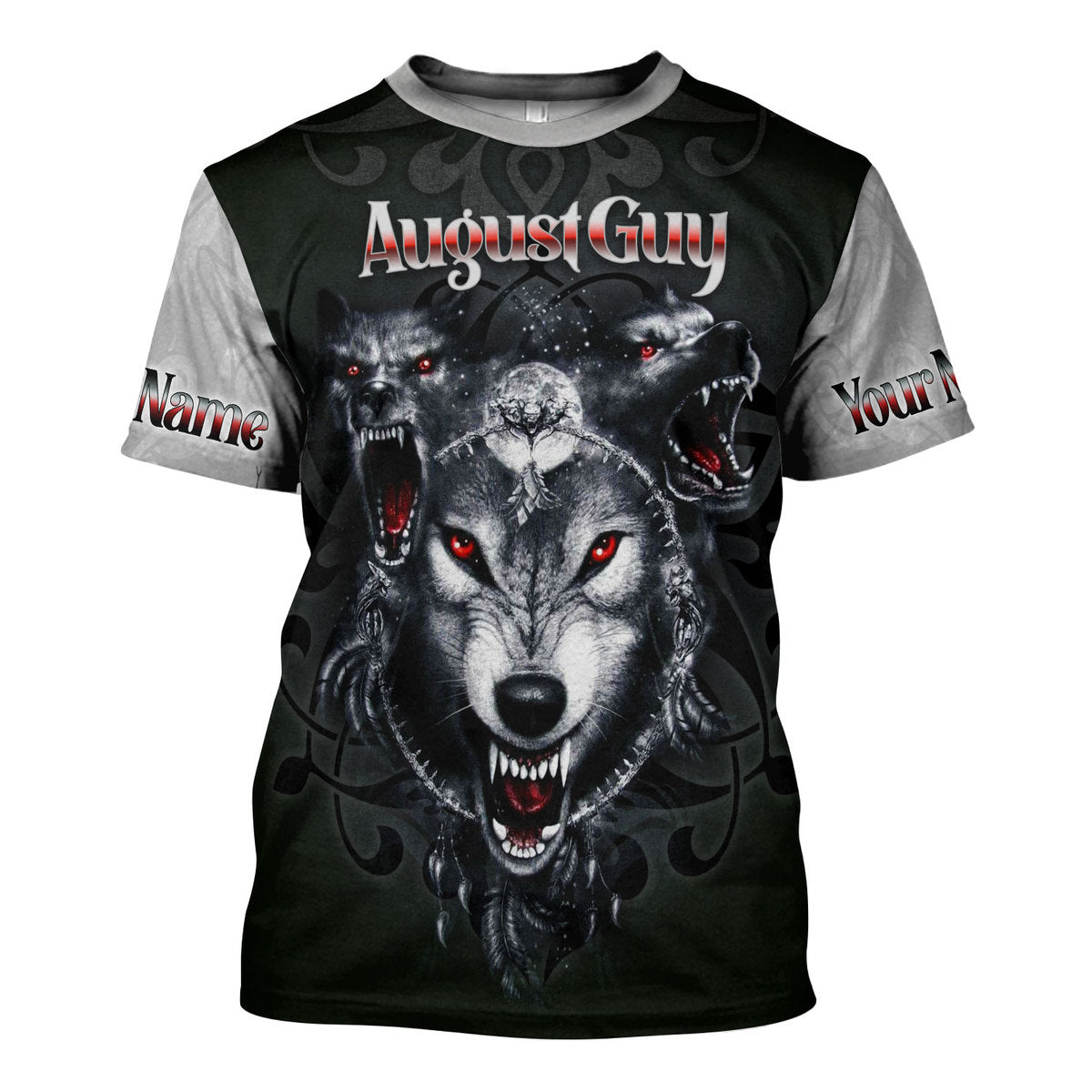 CustomsPig Personalized Tops August Guy All Over Printed