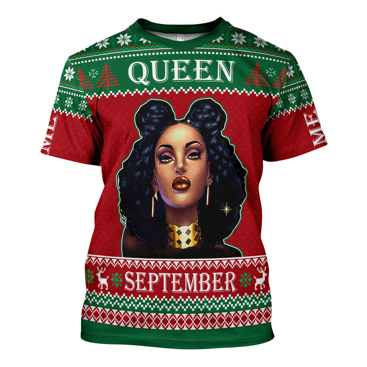 CustomsPig Personalized Tops September Girl All Over Printed