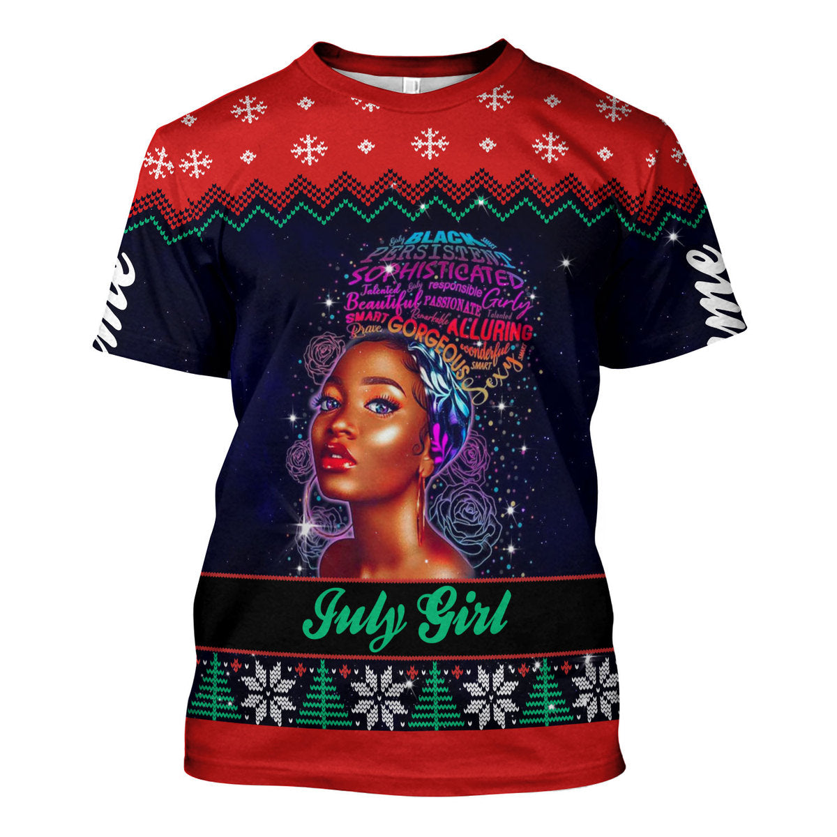 CustomsPig Personalized Tops July Girl  All Over Printed
