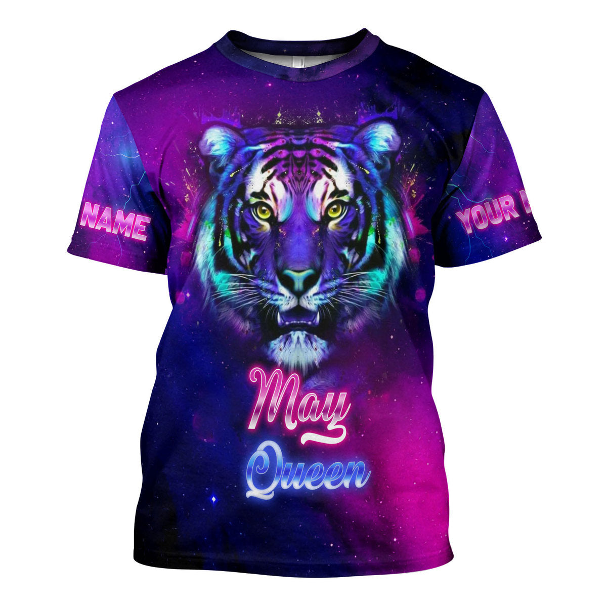CustomsPig Personalized Tops May Queen All Over Printed