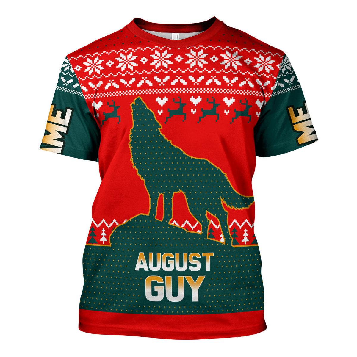 CustomsPig Personalized Tops August Guy That He's Up All Over Printed