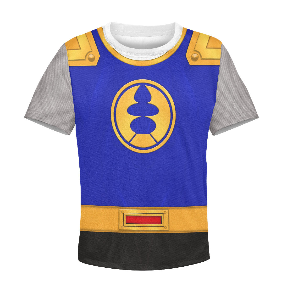 CustomsPig Power Rangers Ninja Storm Navy Thunder Ranger Costumes Hoodie Sweatshirt T-shirt Kid Tops