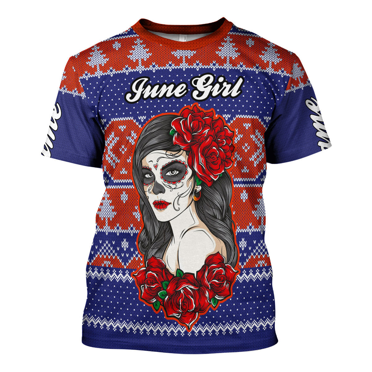 CustomsPig Personalized T-shirt June Girl All Over Printed