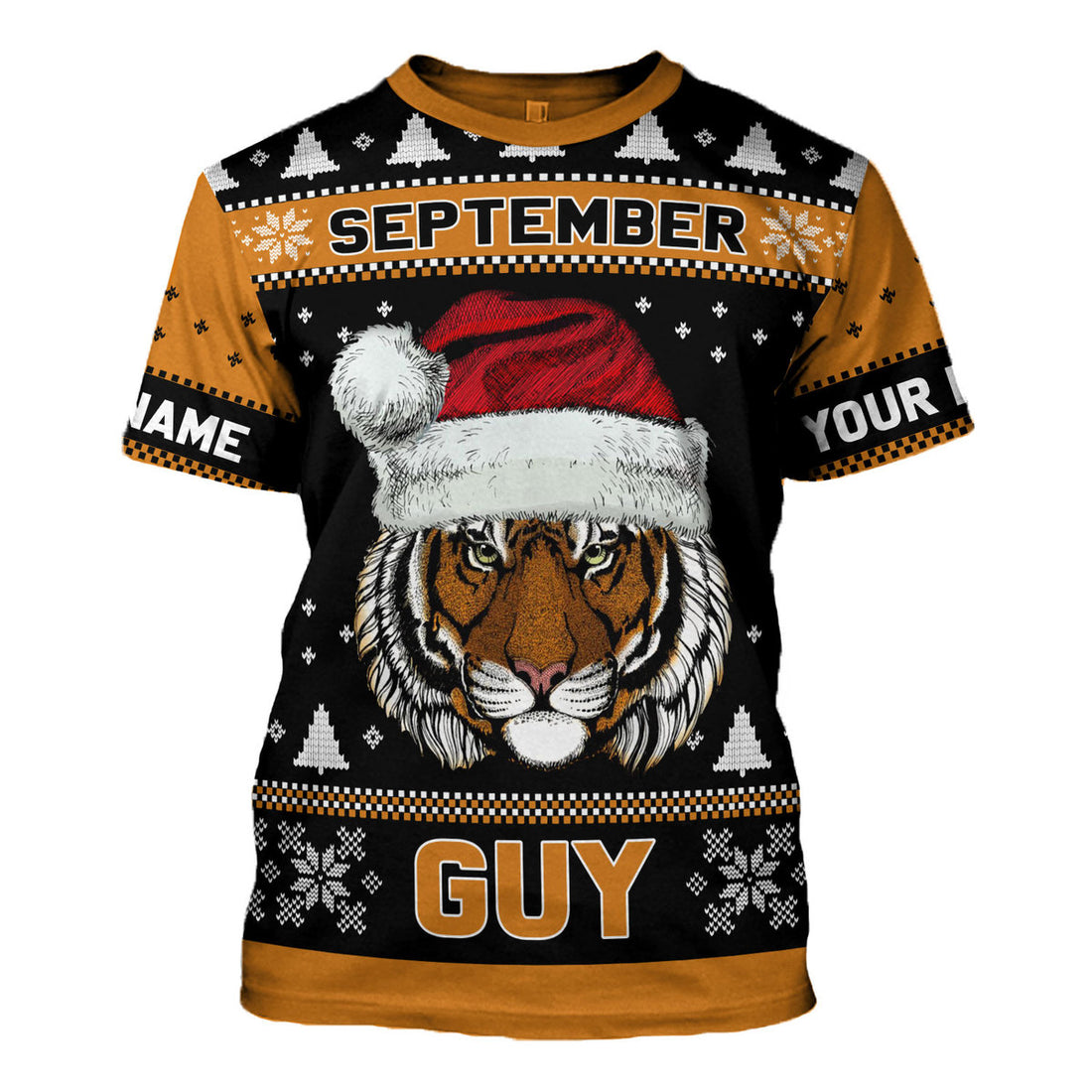 CustomsPig Personalized T-shirt September Guy All Over Printed