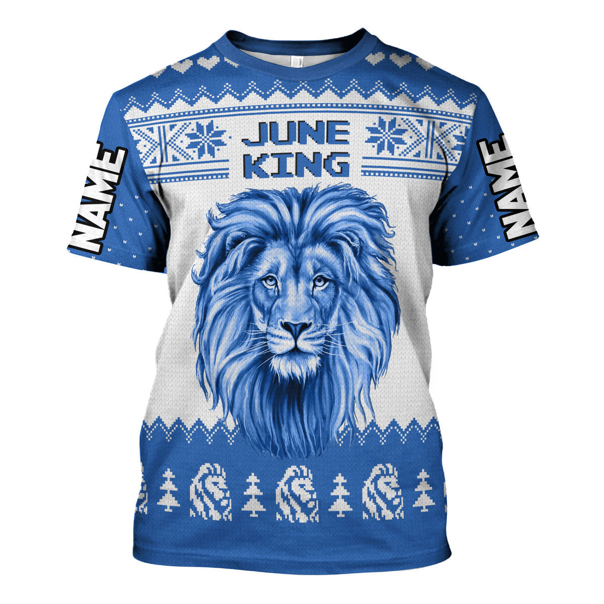 CustomsPig Personalized T-shirt June Guy All Over Printed