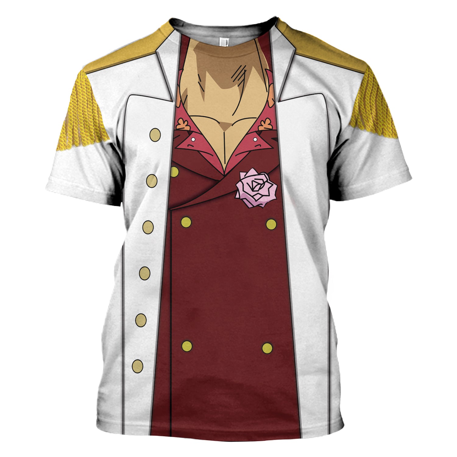 CustomsPig Admiral Akainu Sakazuki Costumes Hoodie Sweatshirt T-shirt Tracksuit