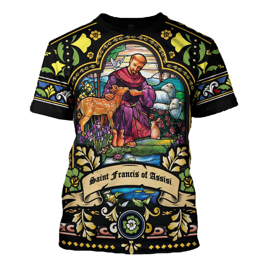 Tracksuit Tops Pullover Sweatshirt St. Francis of Assisi 3D Apparel
