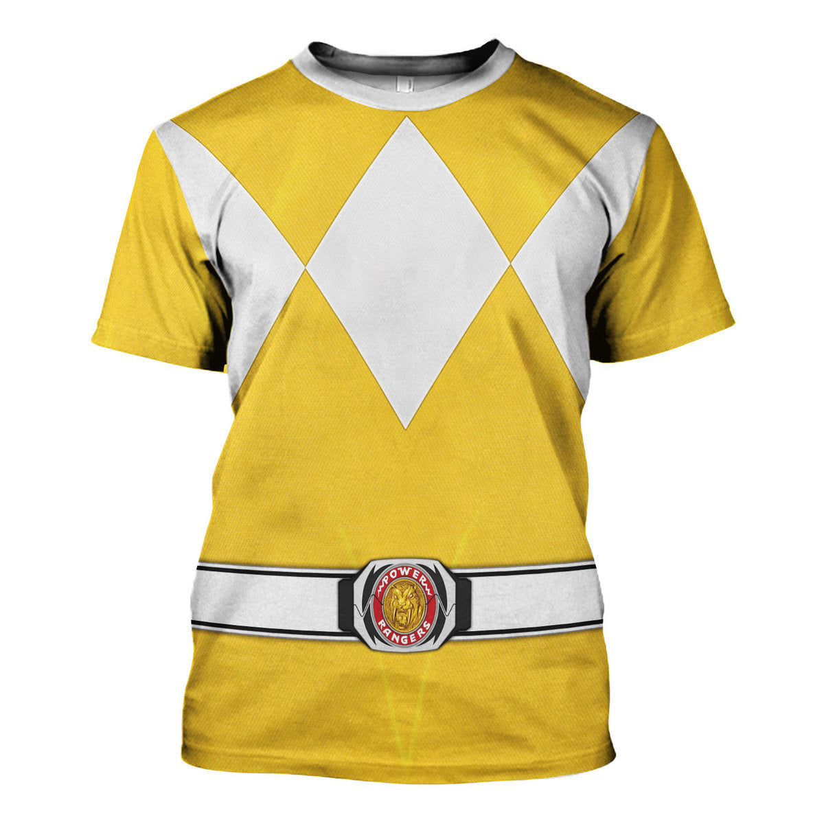Yellow Ranger Mighty Morphin Power Rangers Cosplay Tracksuit