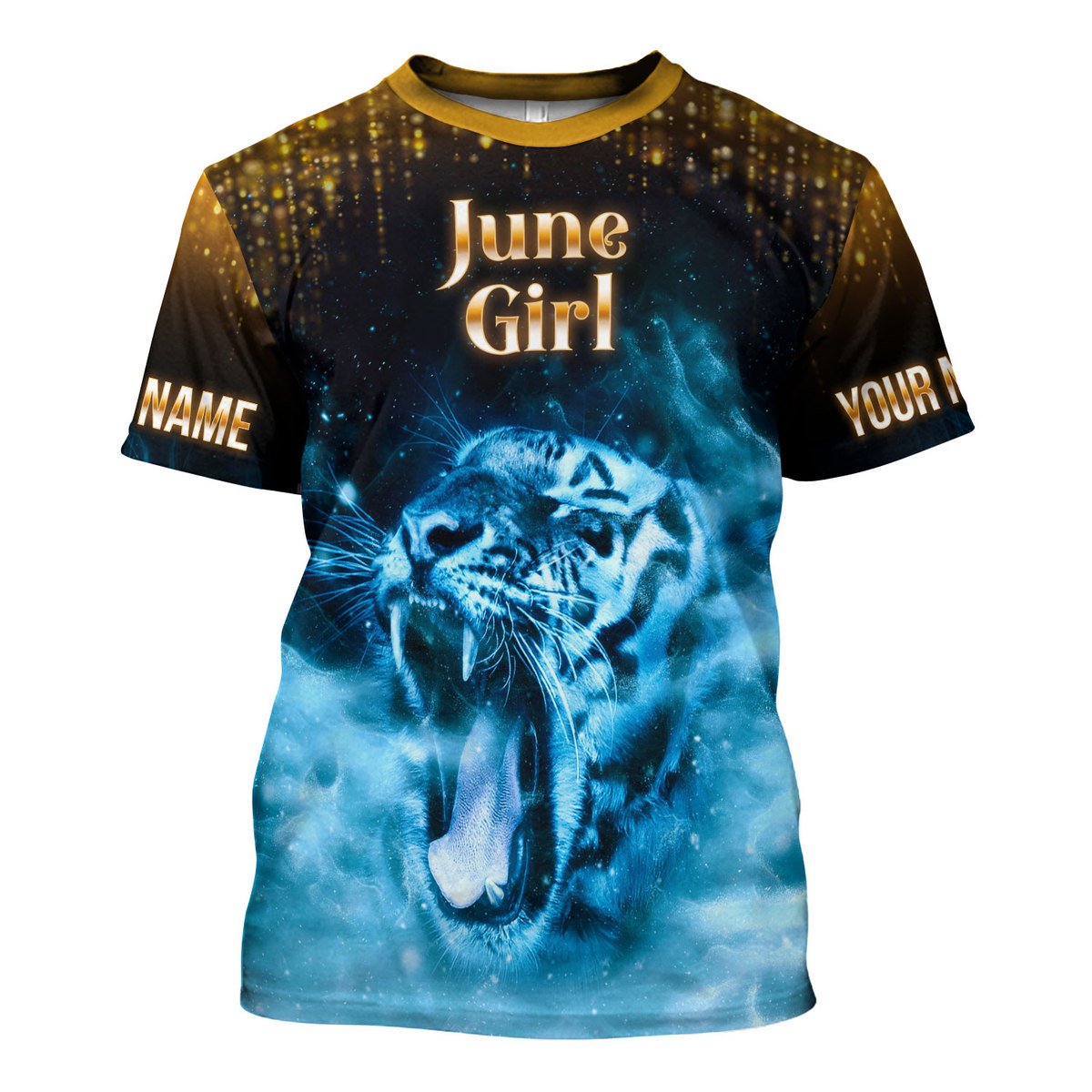 Personalized Tracksuit As A June Girl She's Up All Over Printed