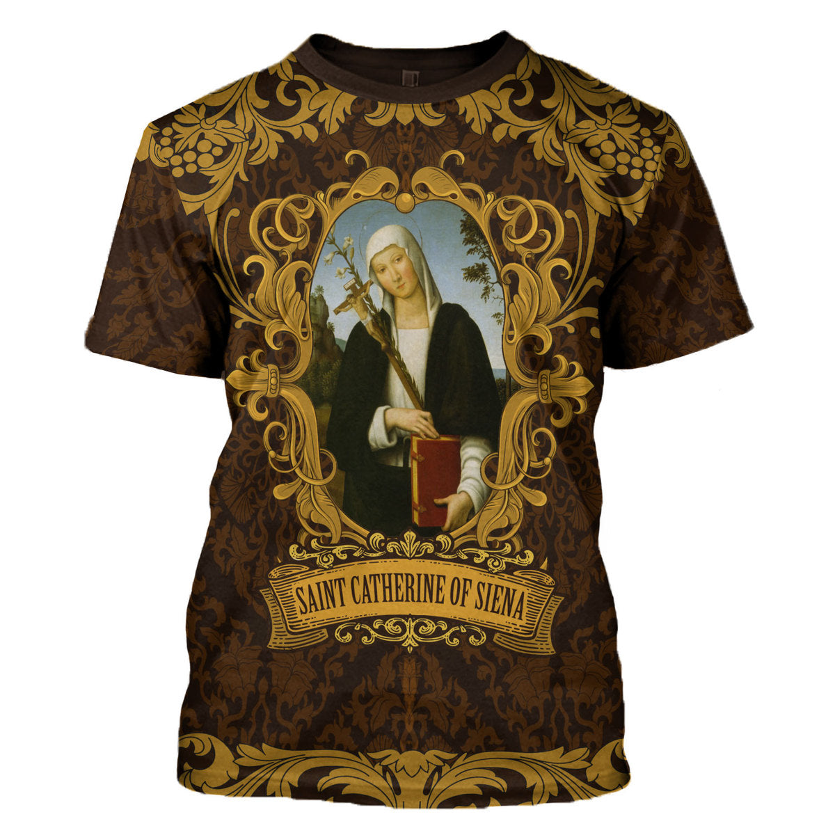 Tracksuit Tops Pullover Sweatshirt Saint Catherine Of Siena 3D Apparel