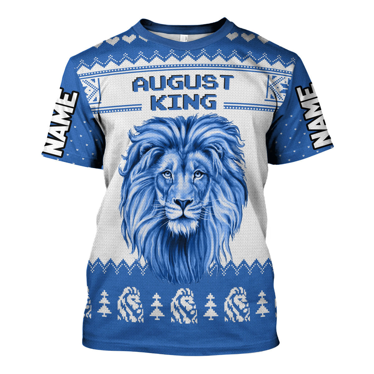 CustomsPig Personalized Tops August Guy All Over Printed