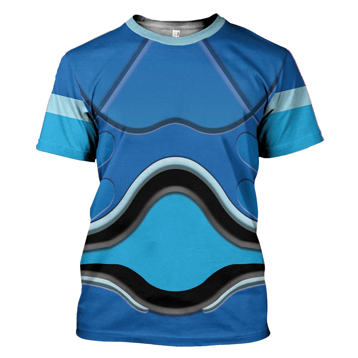CustomsPig Mega Man Fully Charged Costumes Hoodie Sweatshirt T-shirt Tracksuit