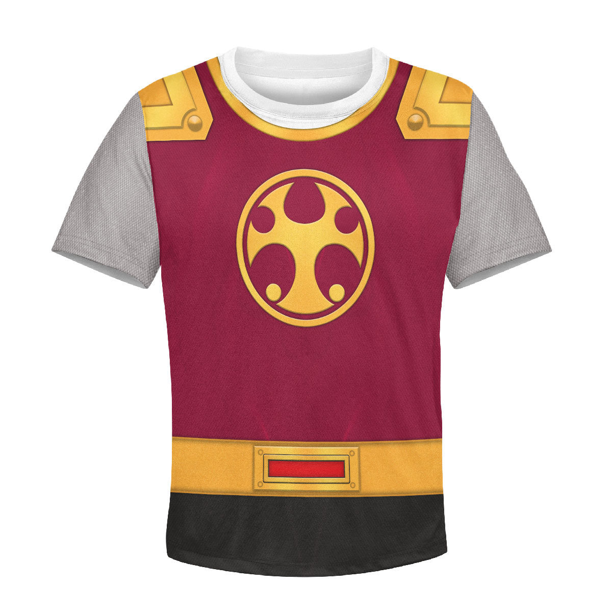 CustomsPig Power Rangers Ninja Storm Crimson Thunder Ranger Costumes Hoodie Sweatshirt T-shirt Kid Tops