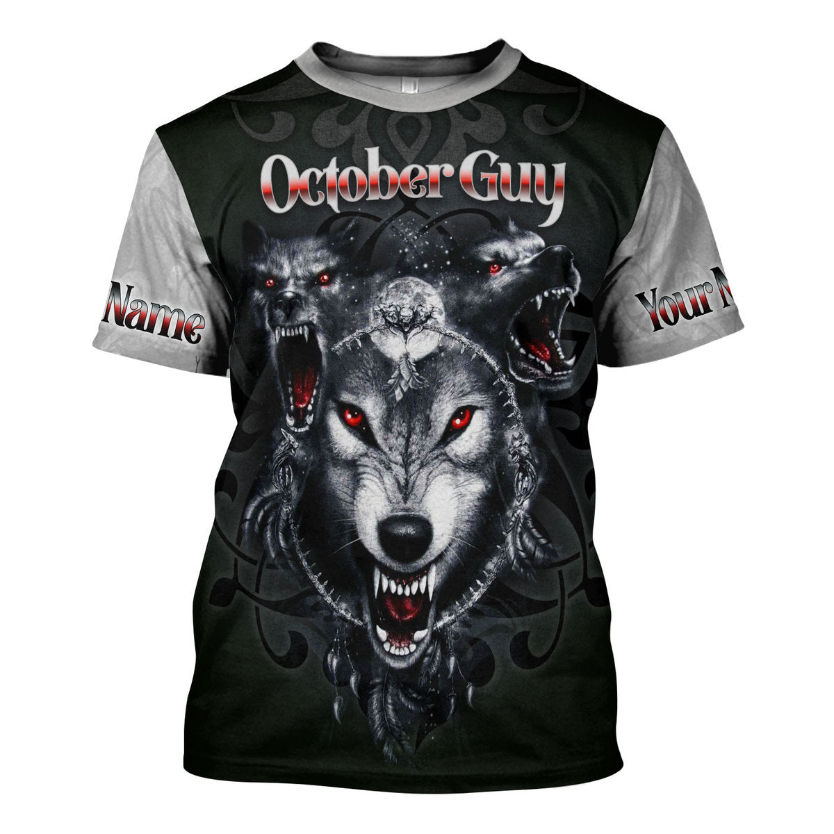 CustomsPig Personalized T-shirt October Guy All Over Printed