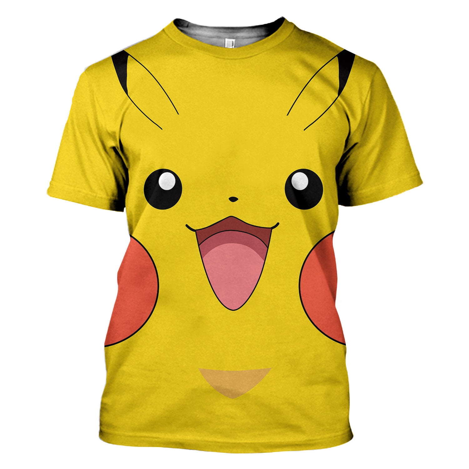 CustomsPig Pikachu Pokemon Costumes Hoodie Sweatshirt T-shirt Tops