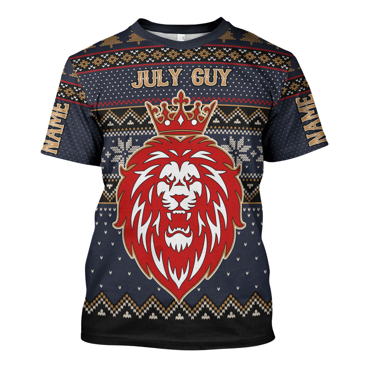 CustomsPig Personalized Tops  July Guy All Over Printed
