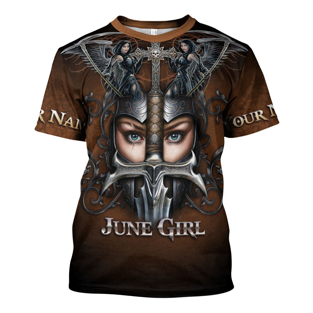 Personalized Tracksuit June Girl All Over Printed