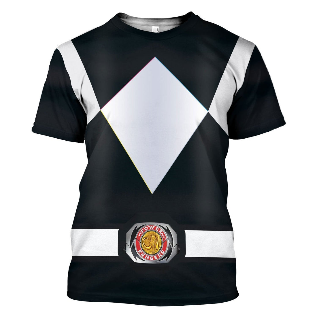 Black Ranger Mmpr Hoodie / S Qm44