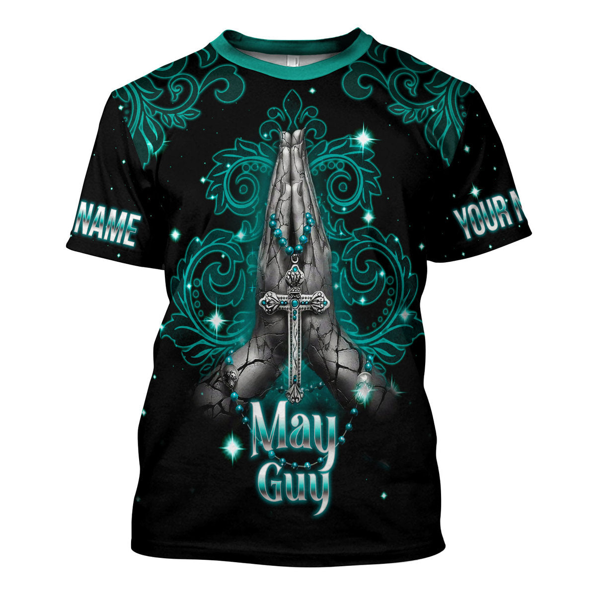 CustomsPig Personalized Tops May Guy I Can Do All Things All Over Printed