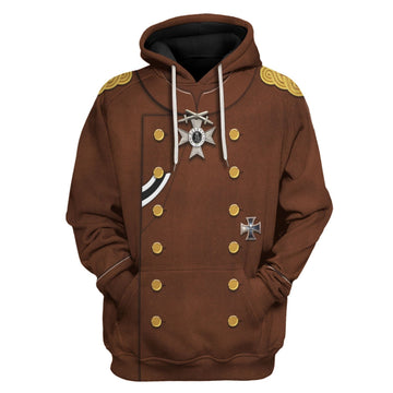 Erich Von Falkenhayn Hoodie / S Qm608