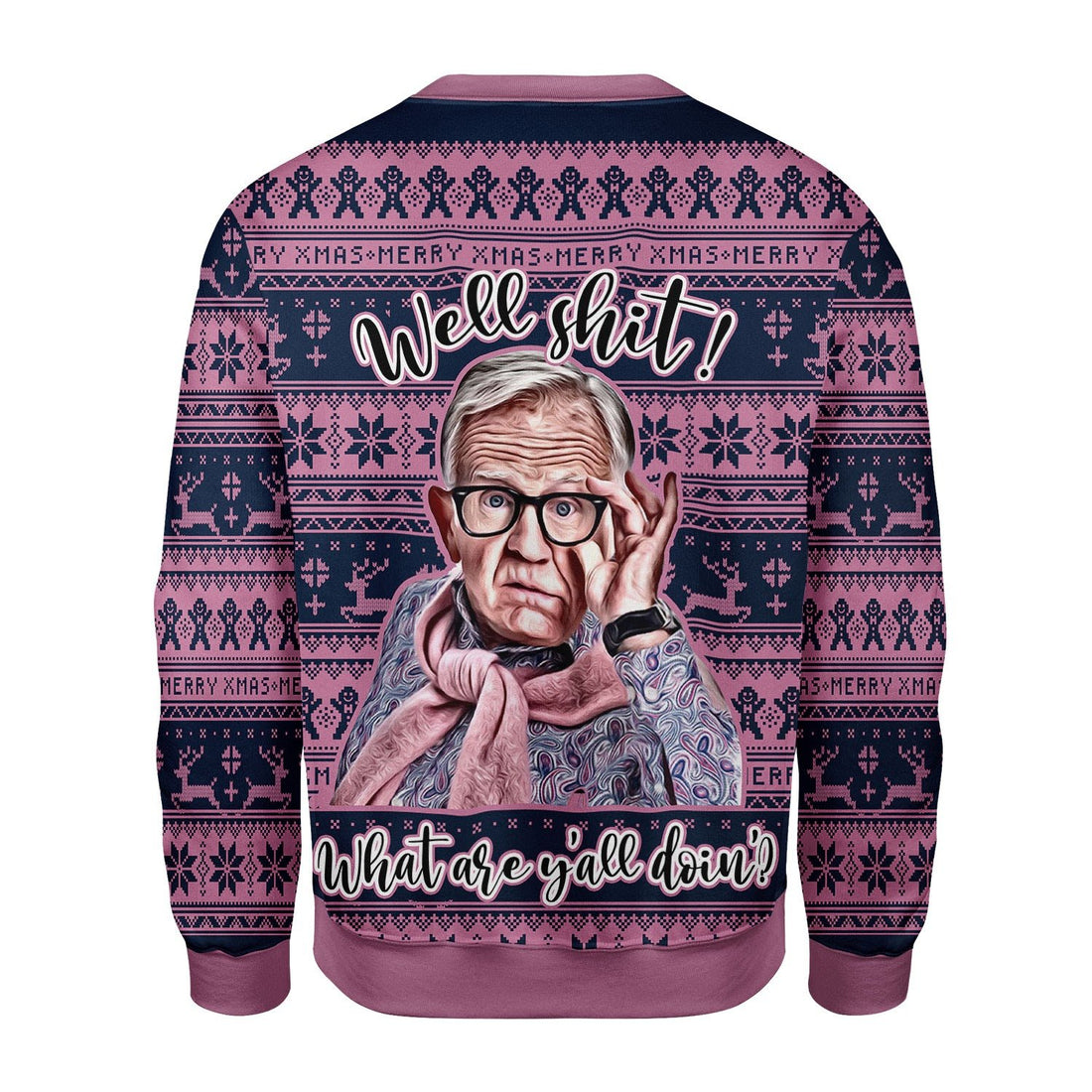 Customspig Christmas Sweater Well Shit 3D Apparel