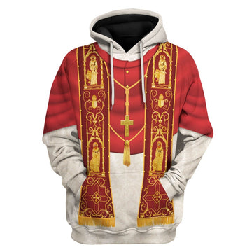 Tracksuit Tops Pullover Sweatshirt Pope Benedict XVI 3D Apparel