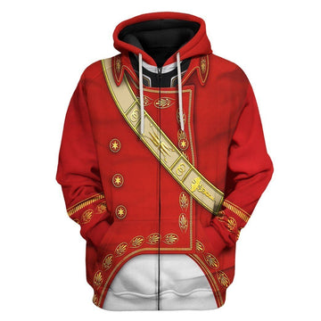 Napoleon Bonaparte Fleece Zip Hoodie
