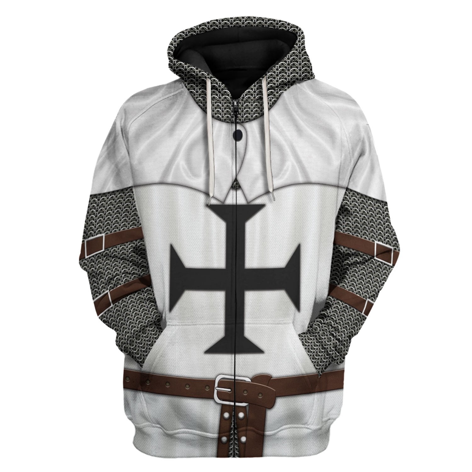 Teutonic Order Fleece Zip Hoodie