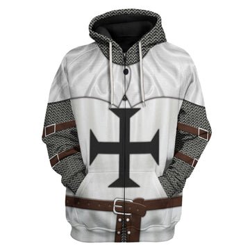 Teutonic Order Fleece Zip Hoodie
