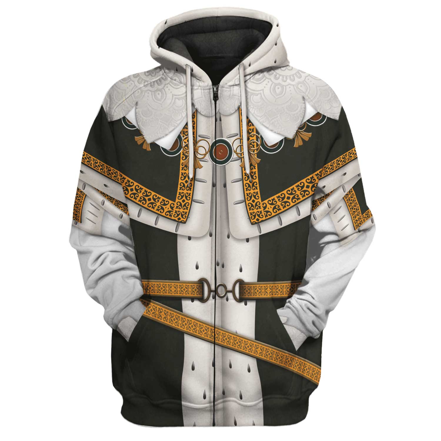 Charles I Of England Zip Hoodie / S Vn236