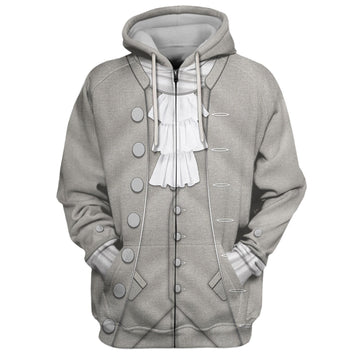 Benjamin Franklin Fleece Zip Hoodie